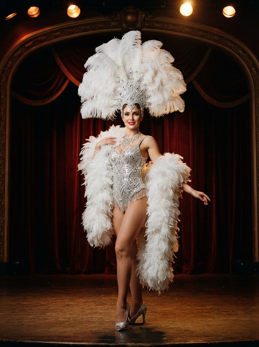 Las Vegas Showgirl costume