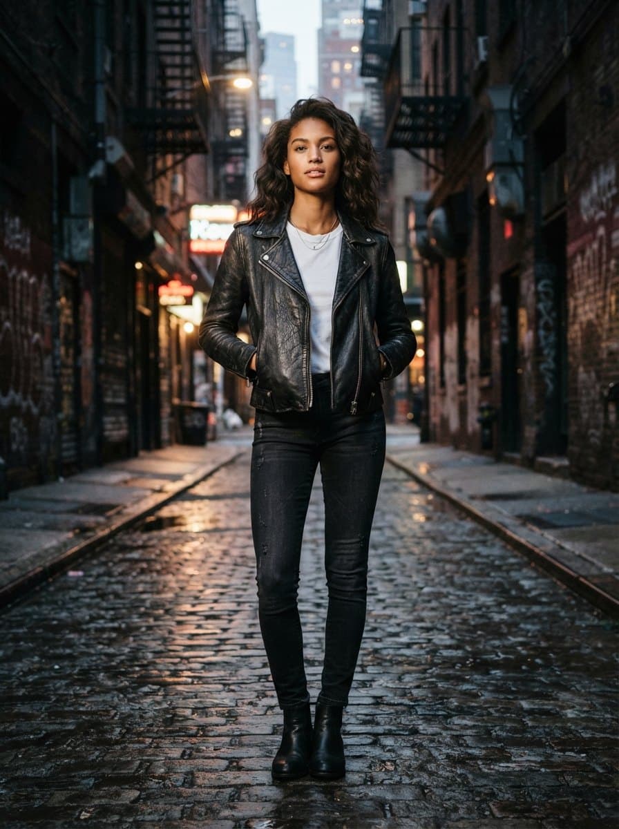 Leather Jacket Costumes costume — example look