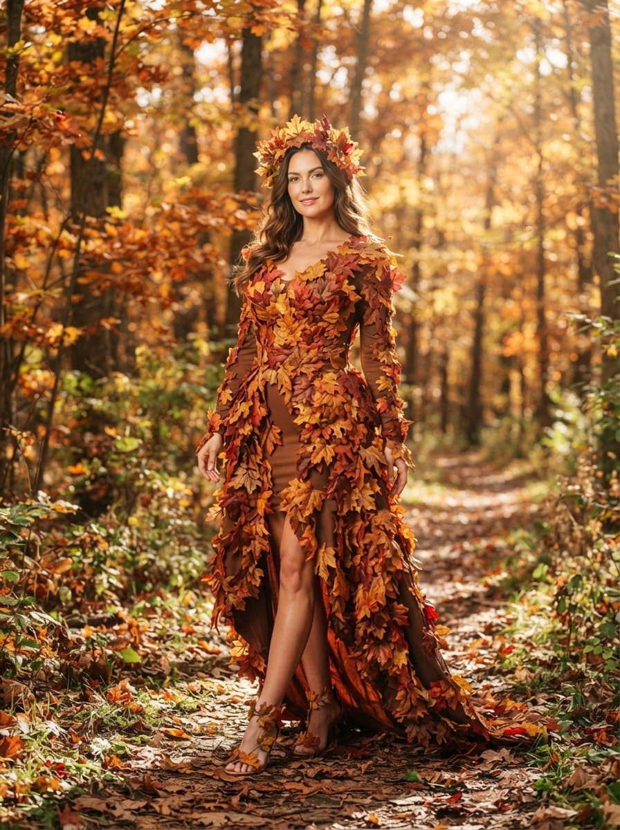 Leaves costume