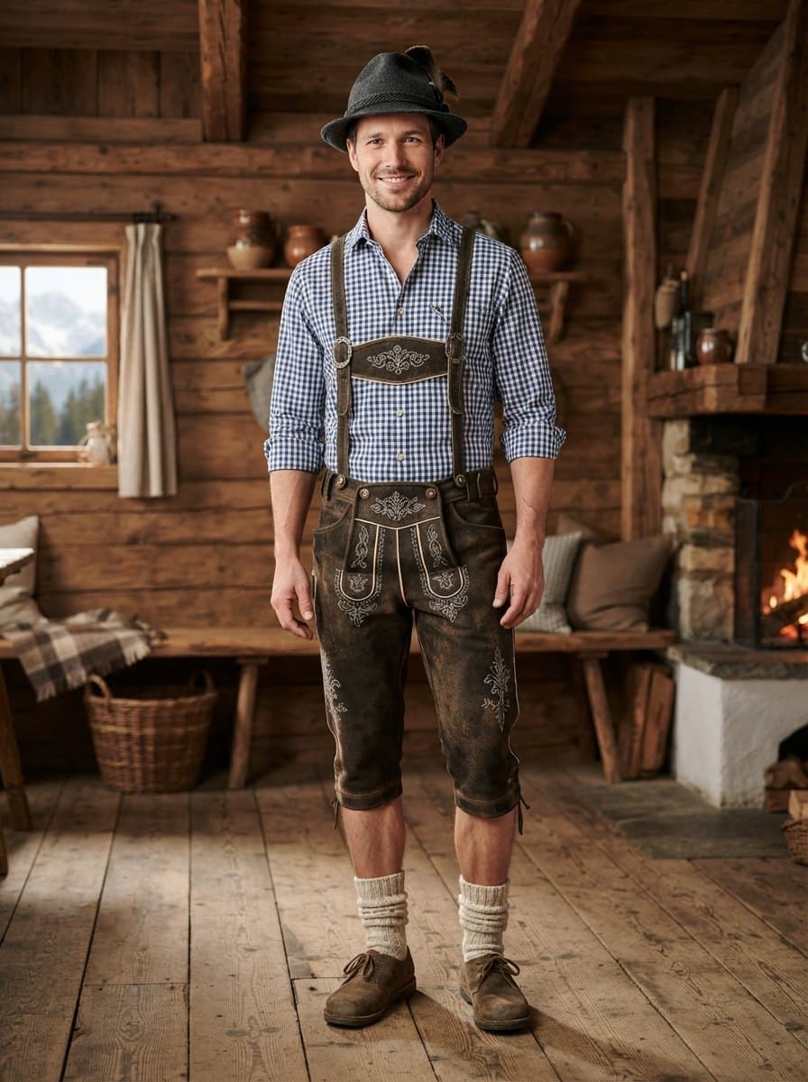 Lederhosen costume — example look
