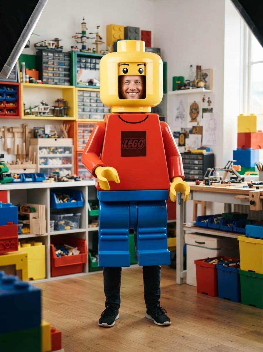 Lego Man costume
