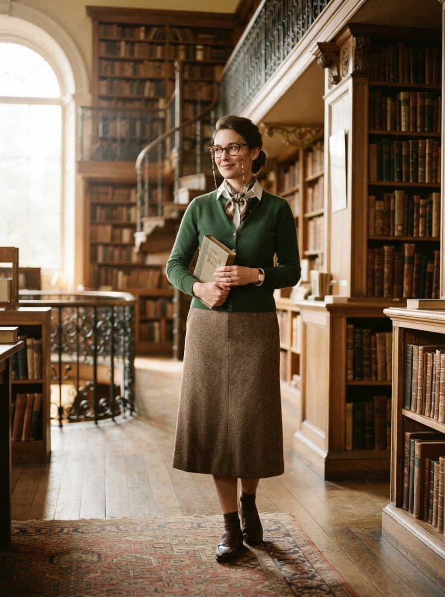 Librarian costume