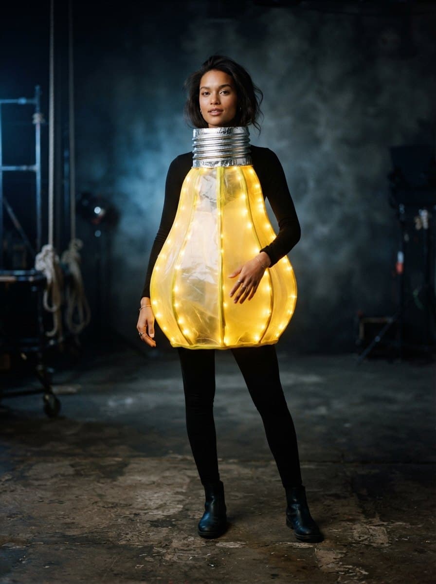 Light Bulb costume