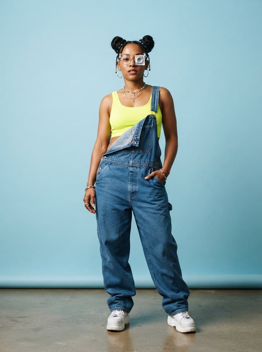 Lisa Left Eye Lopes costume — example look