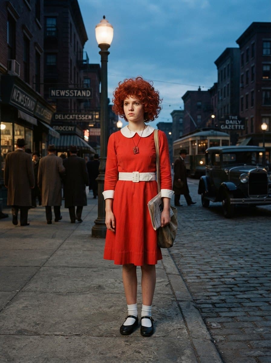 Little Orphan Annie costume