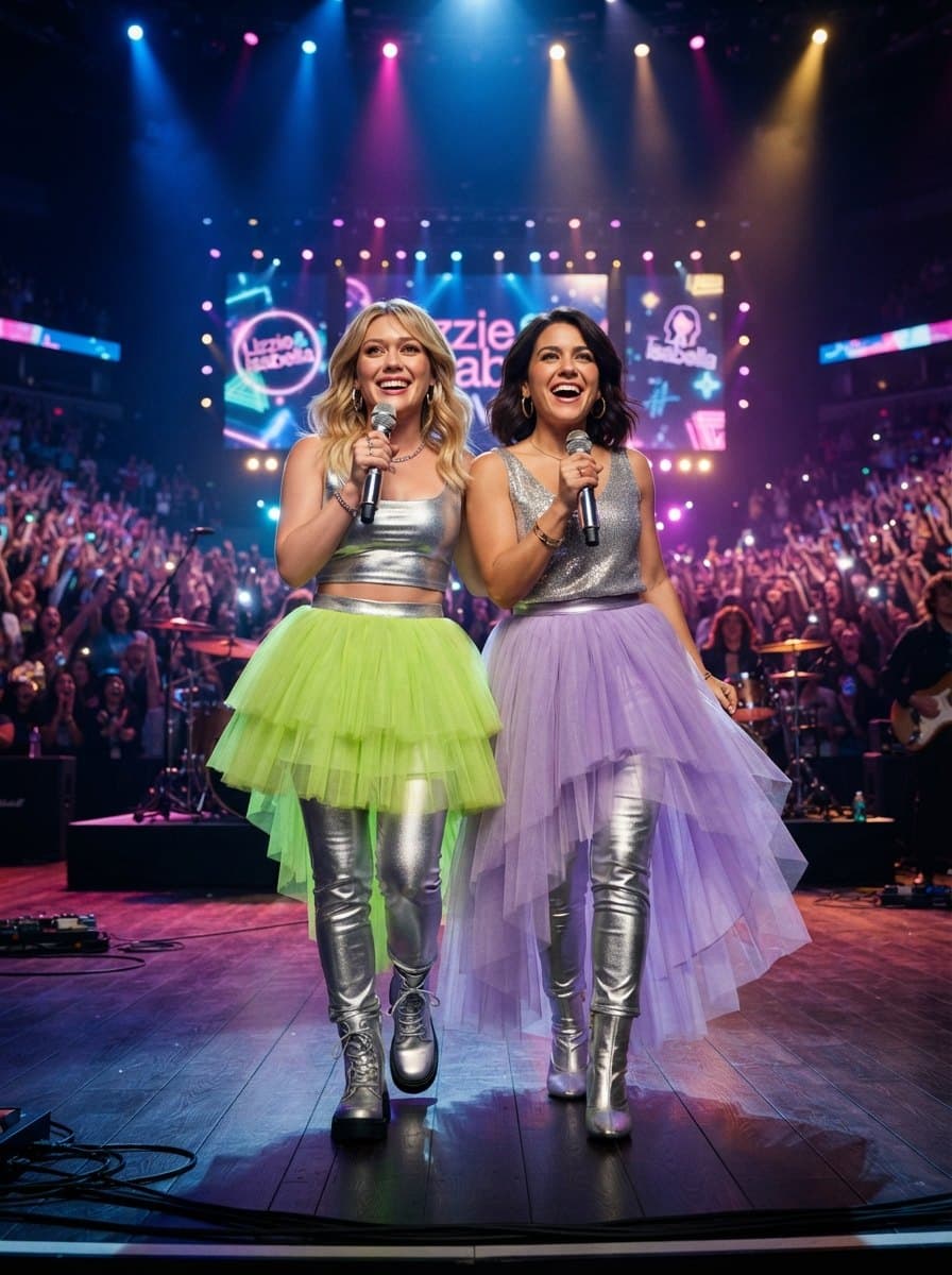 Lizzie and Isabella costume