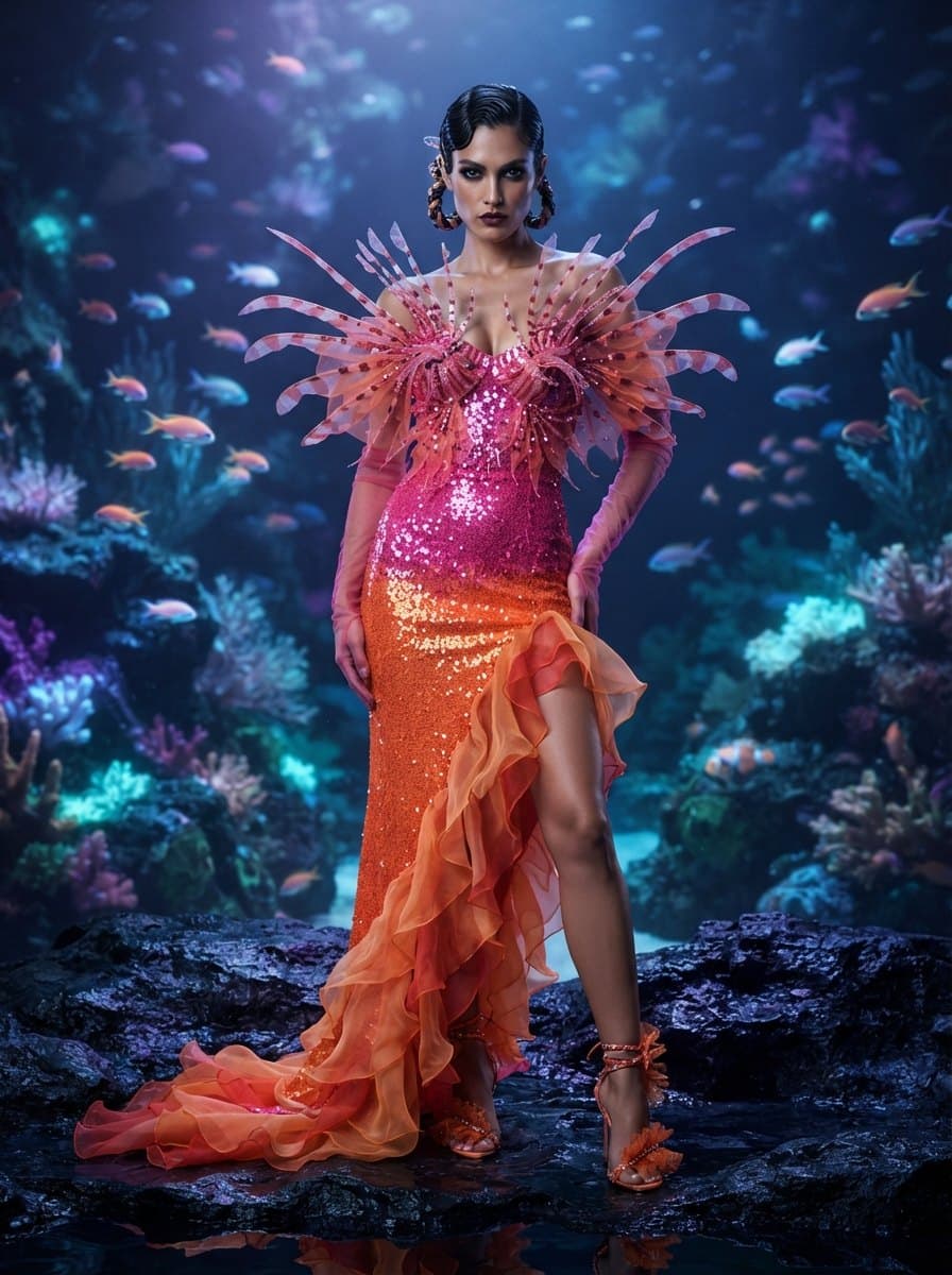 Lola (Shark Tale) costume — example look