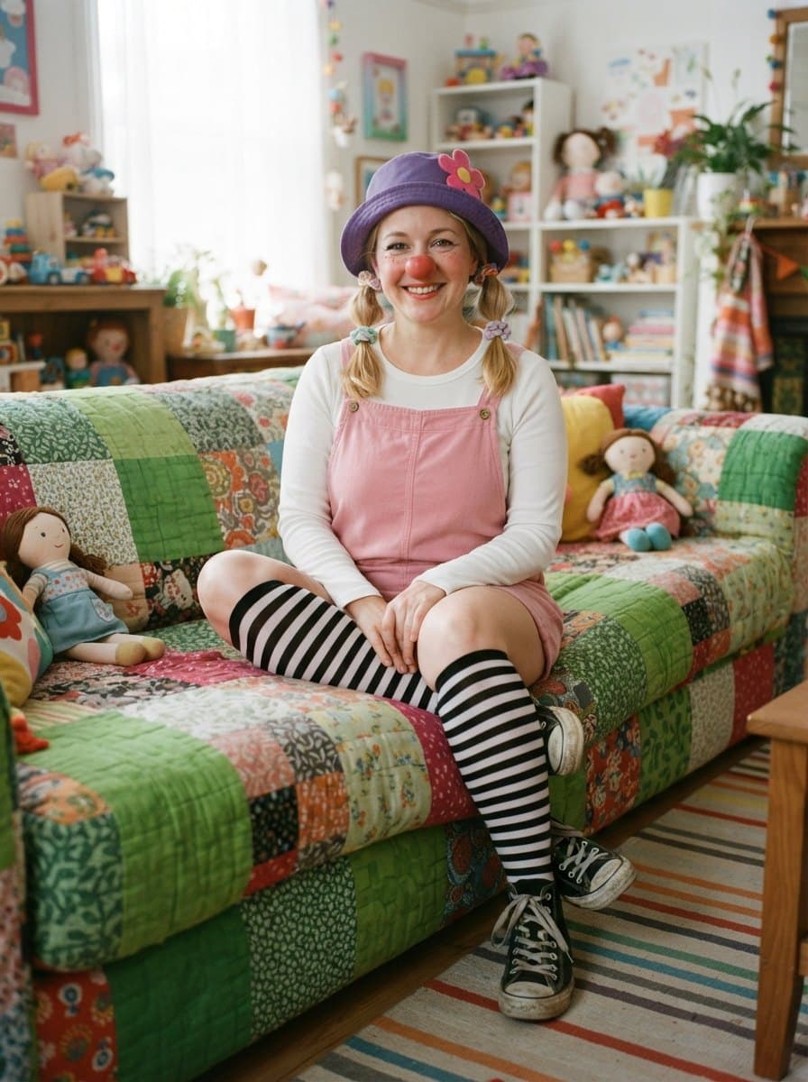 Loonette the Clown costume