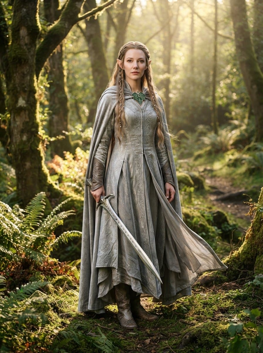 Lord of the Rings Elf costume — example look