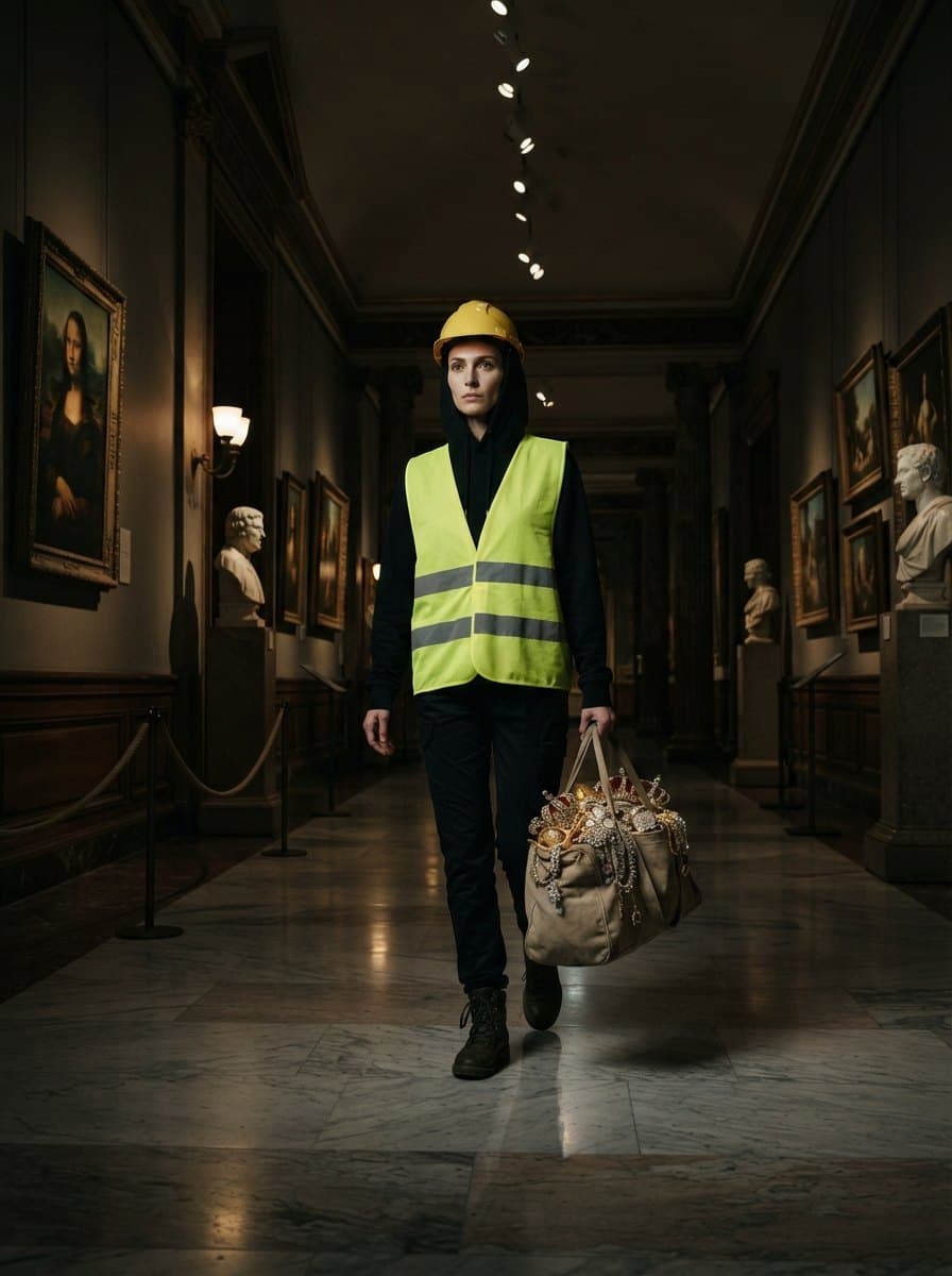 Louvre Heist costume — example look