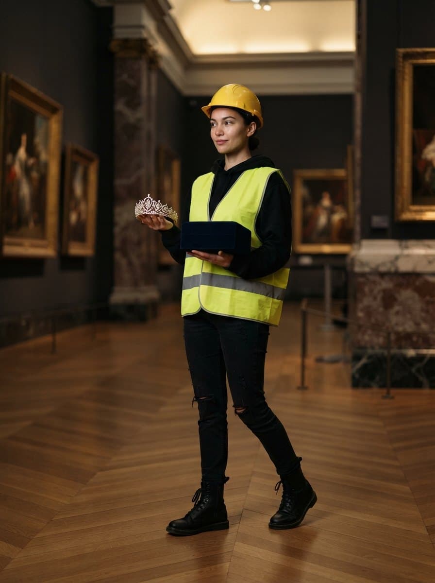 Louvre Robber costume — example look