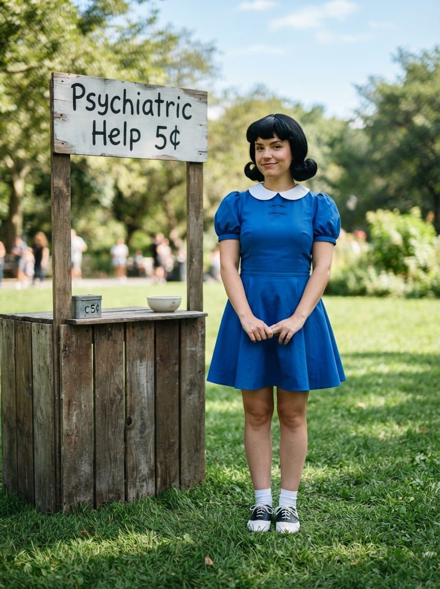 Lucy van Pelt costume — example look