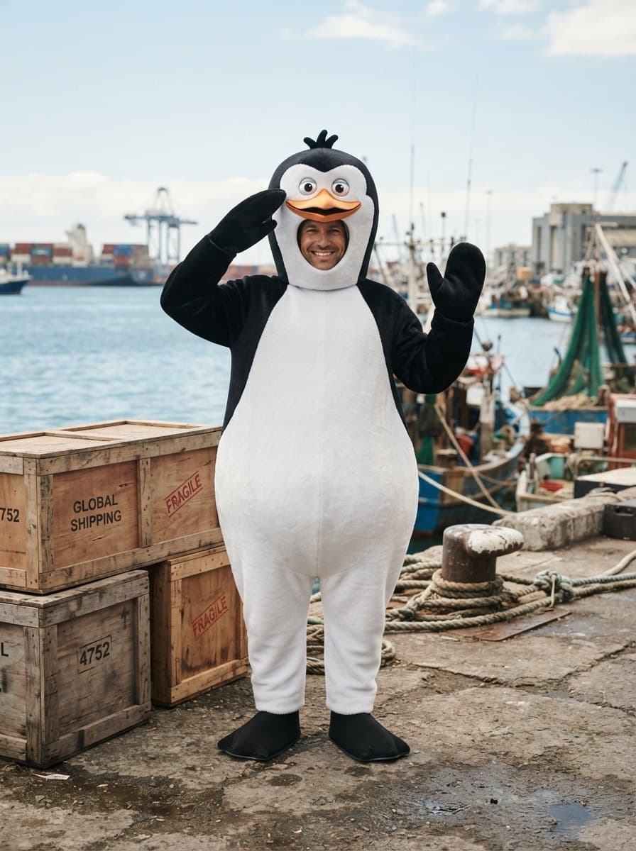 Madagascar Penguin costume
