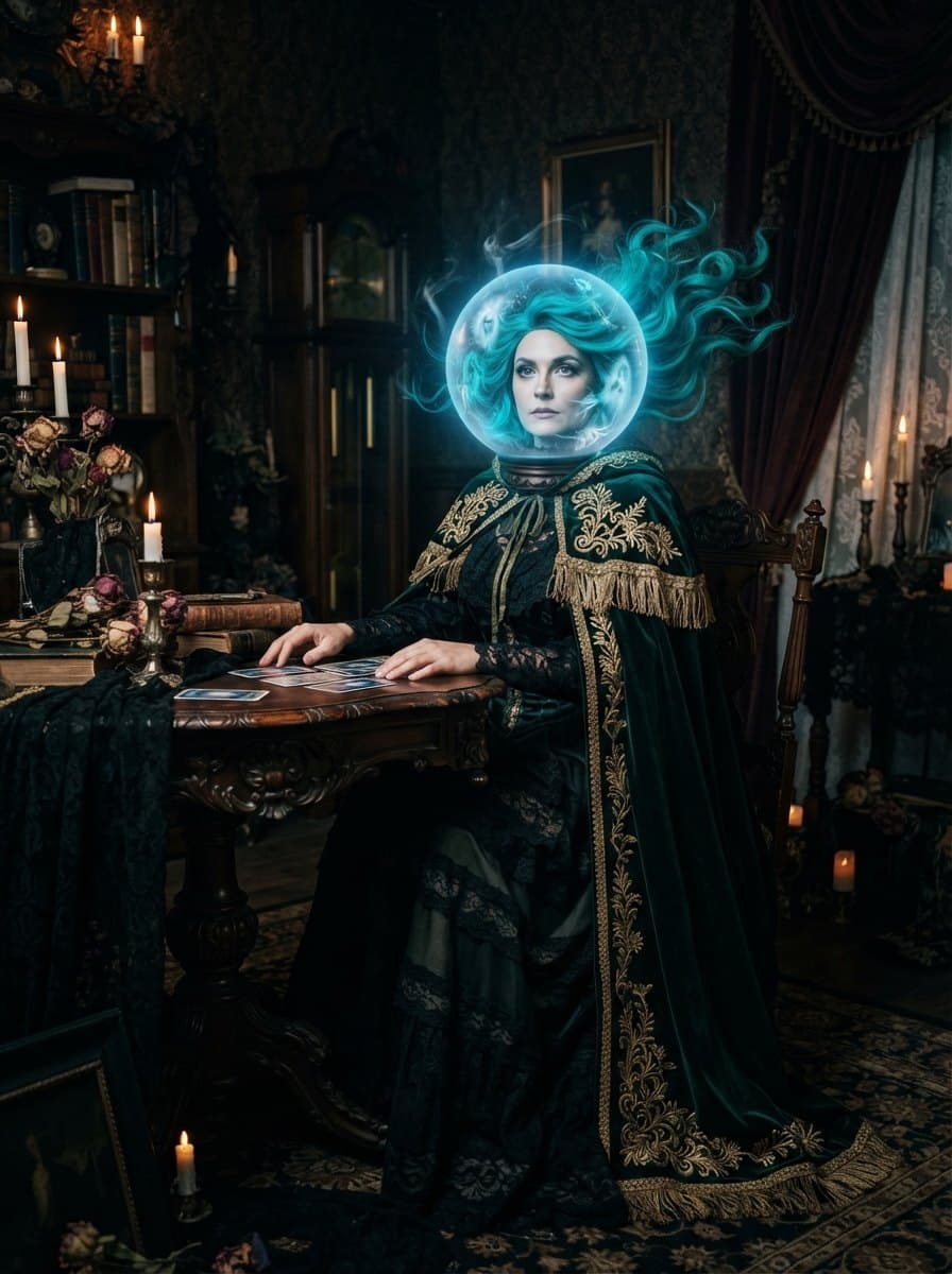 Madame Leota costume — example look