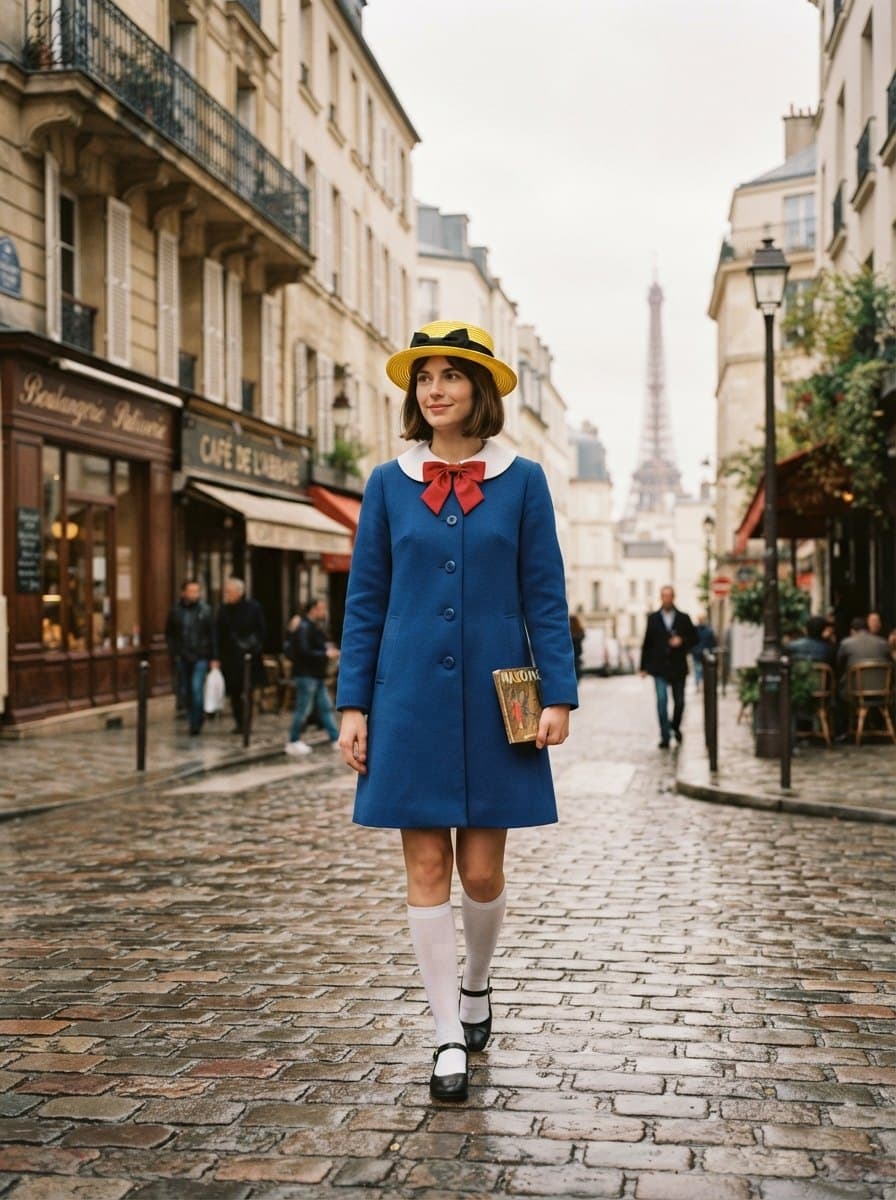 Madeline costume — example look