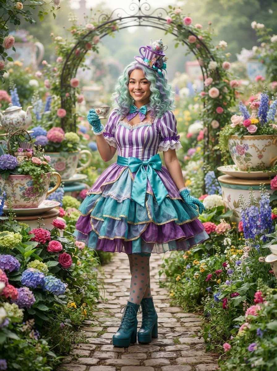 Madeline Hatter costume — example look