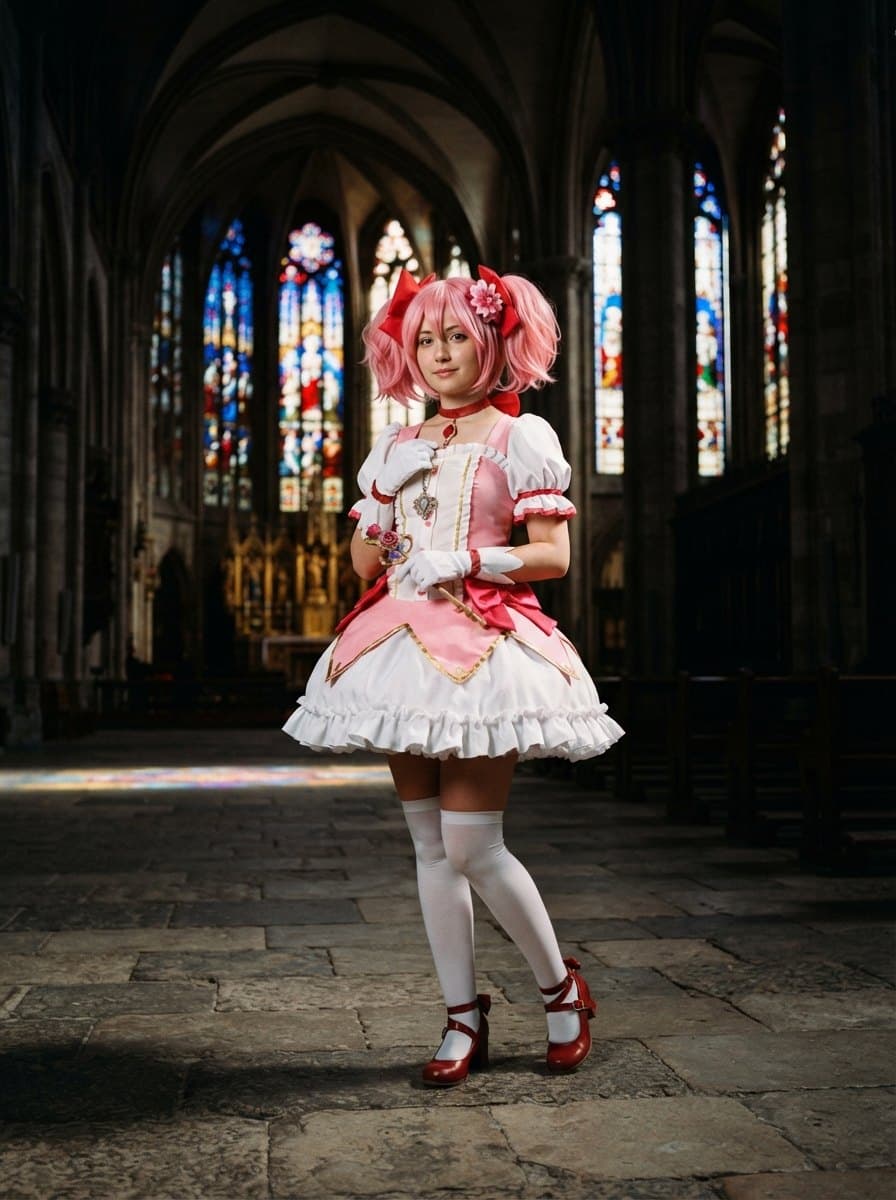 Madoka Magica costume — example look