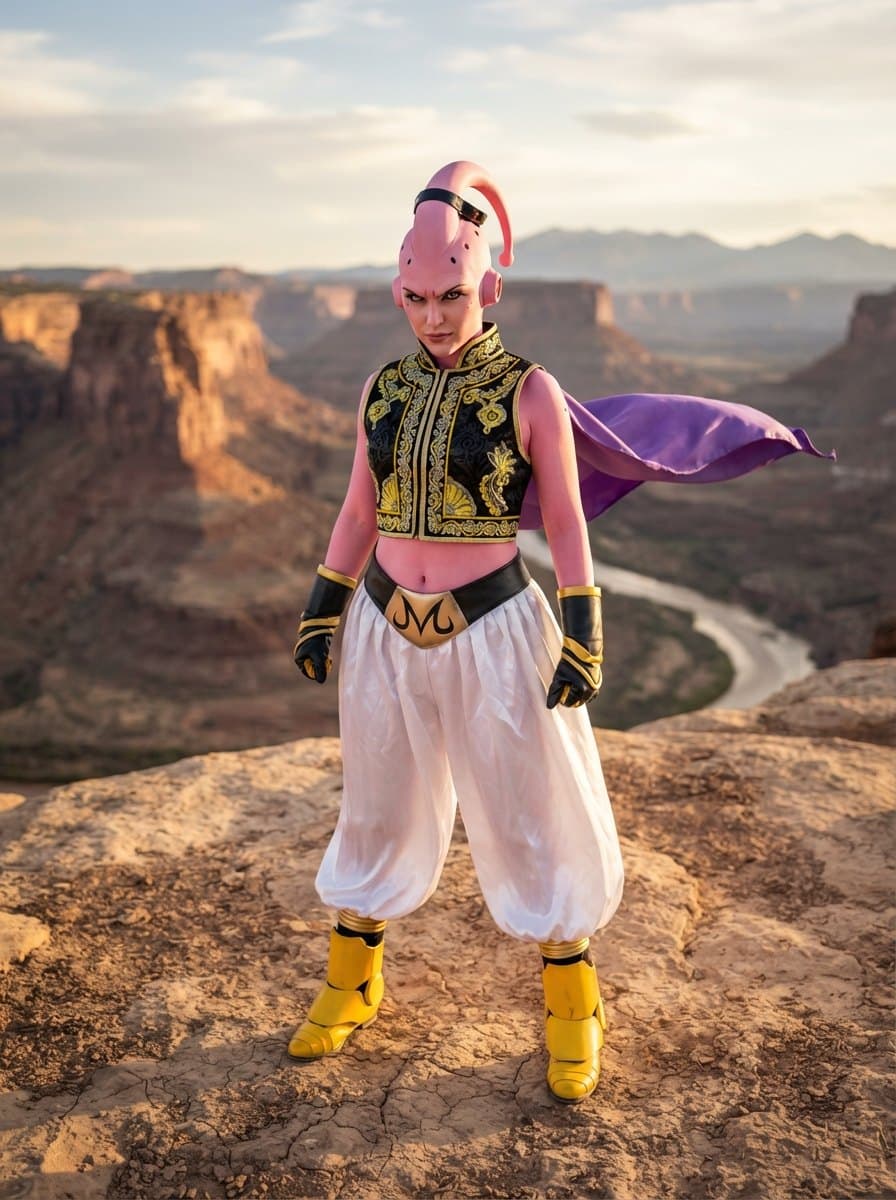Majin Buu costume — example look