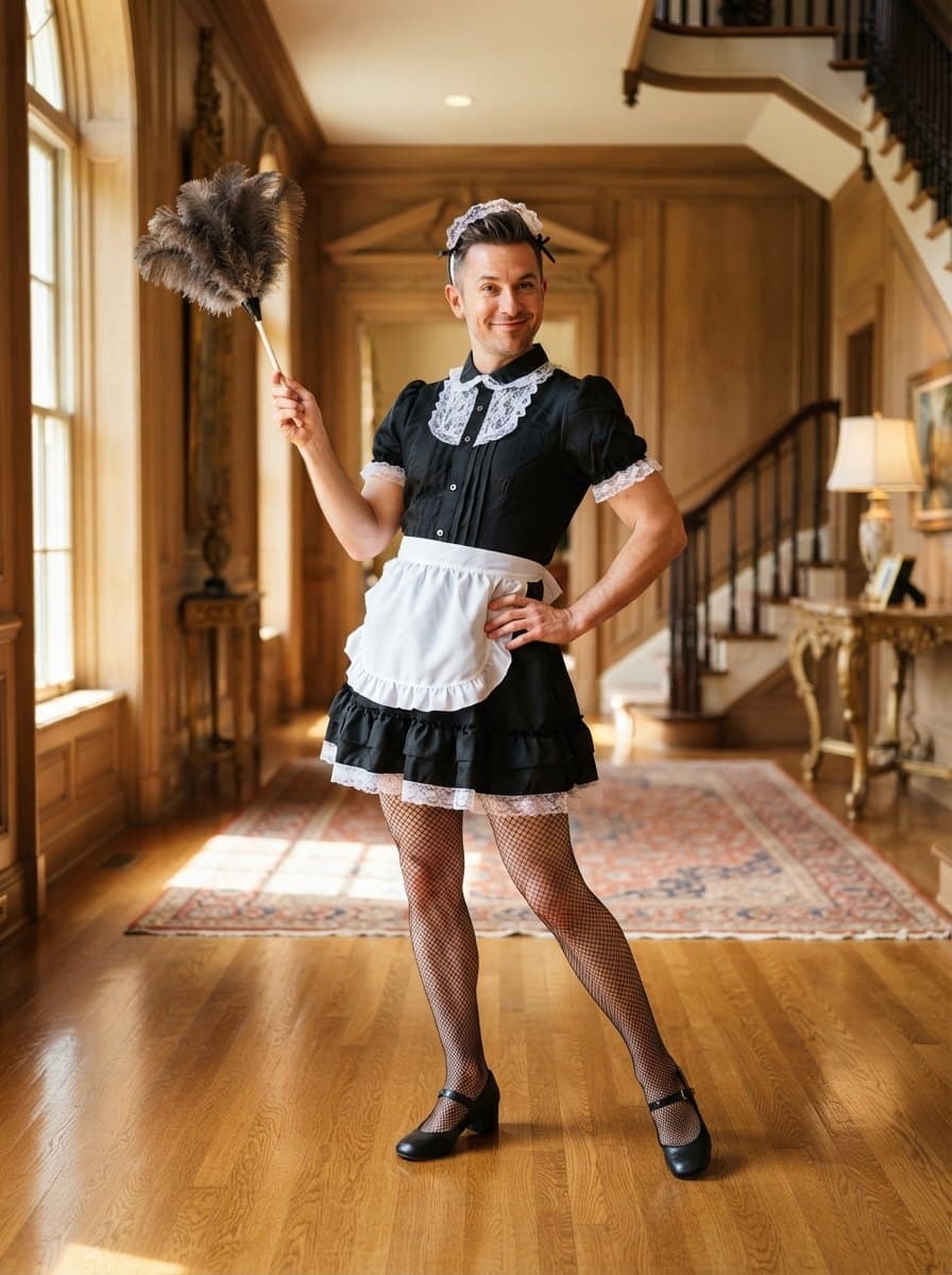 Male Maid costume