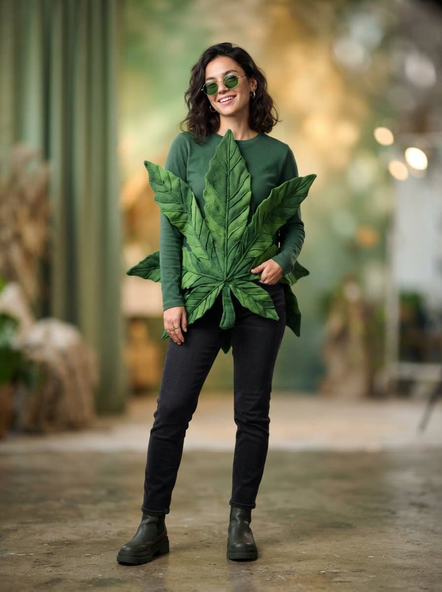 Marijuana costume — example look
