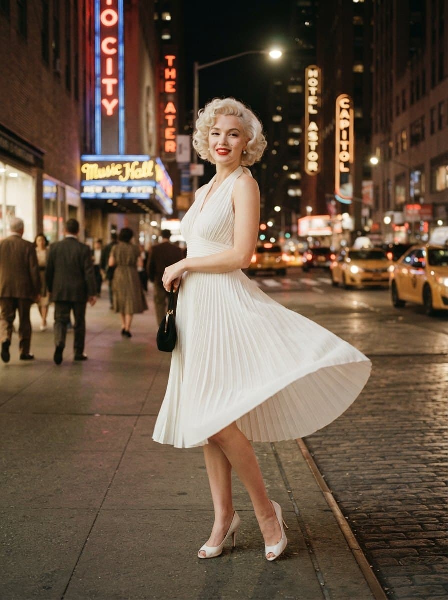Marilyn Monroe costume — example look