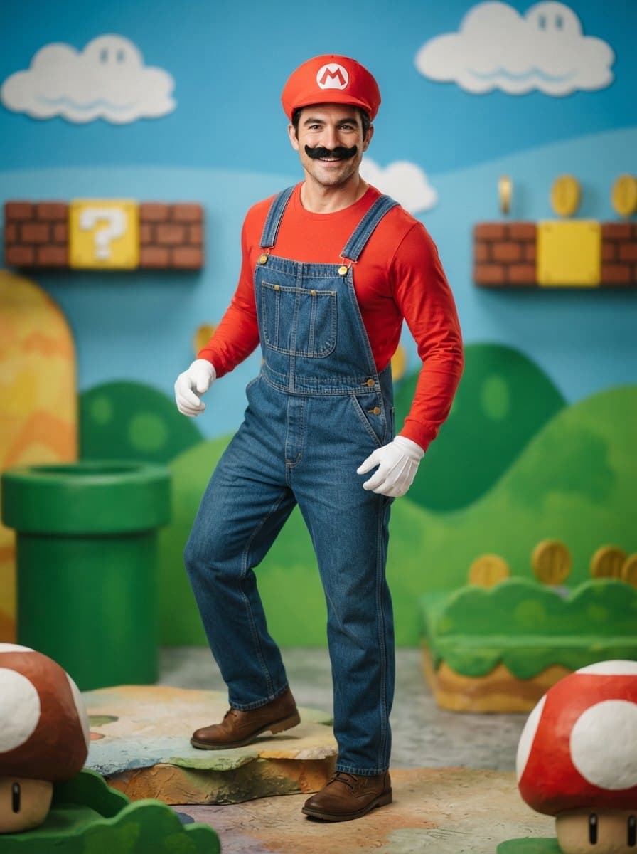 Mario Bros costume