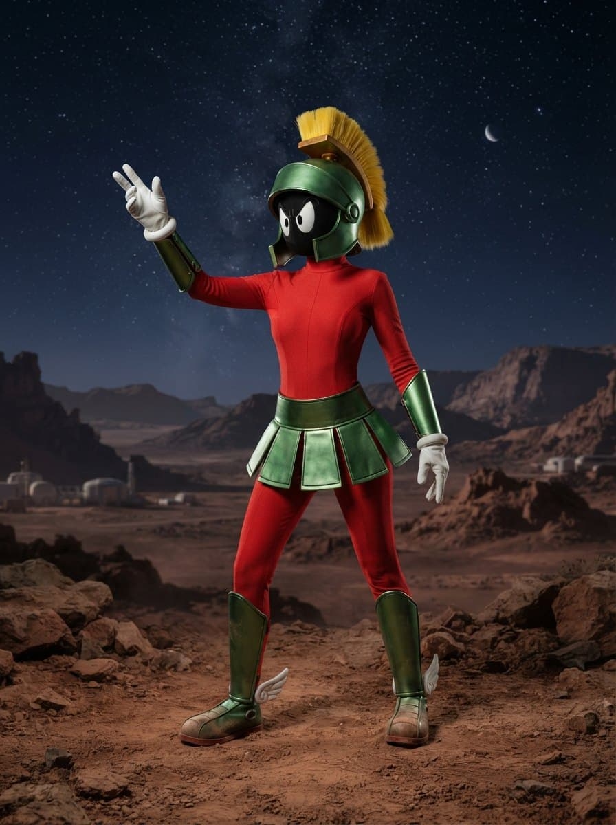 Marvin the Martian costume