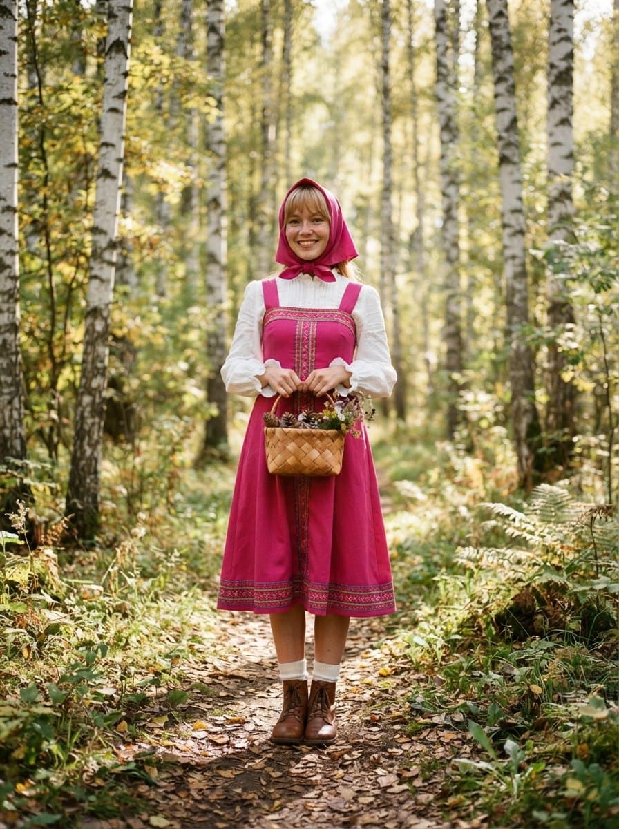 Masha and the Bear costume