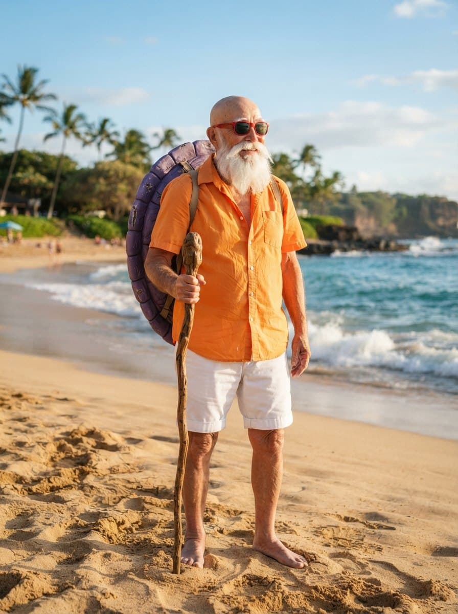 Master Roshi costume — example look