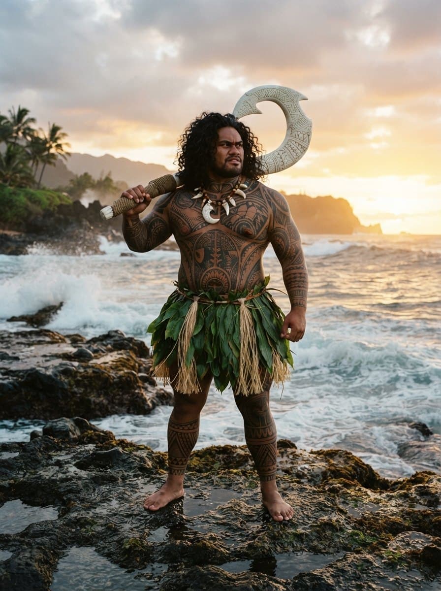 Maui costume — example look