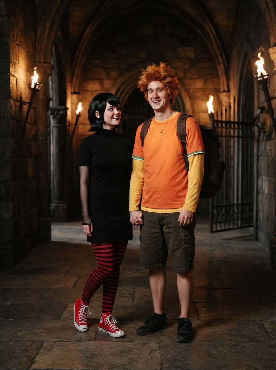 Mavis and Johnny costume — example look