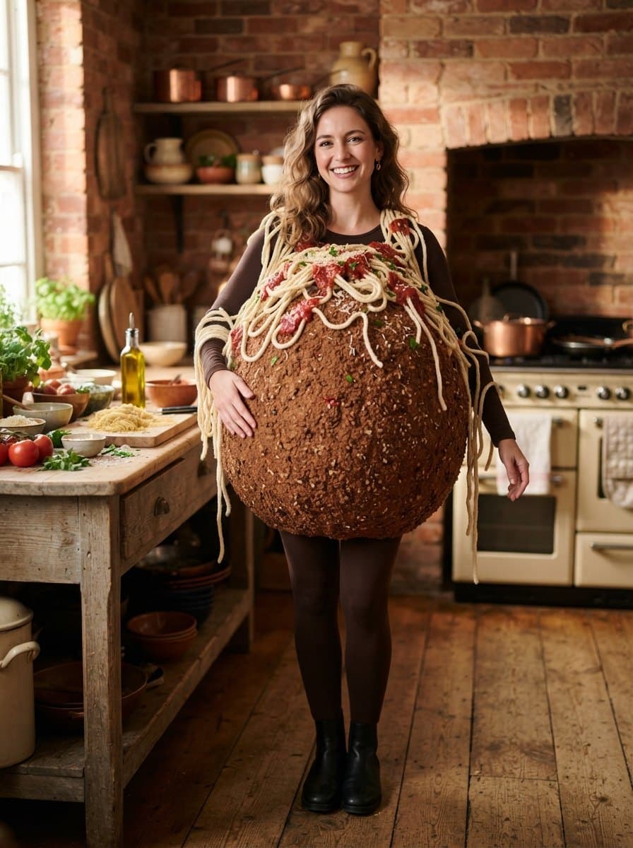 Meatball costume