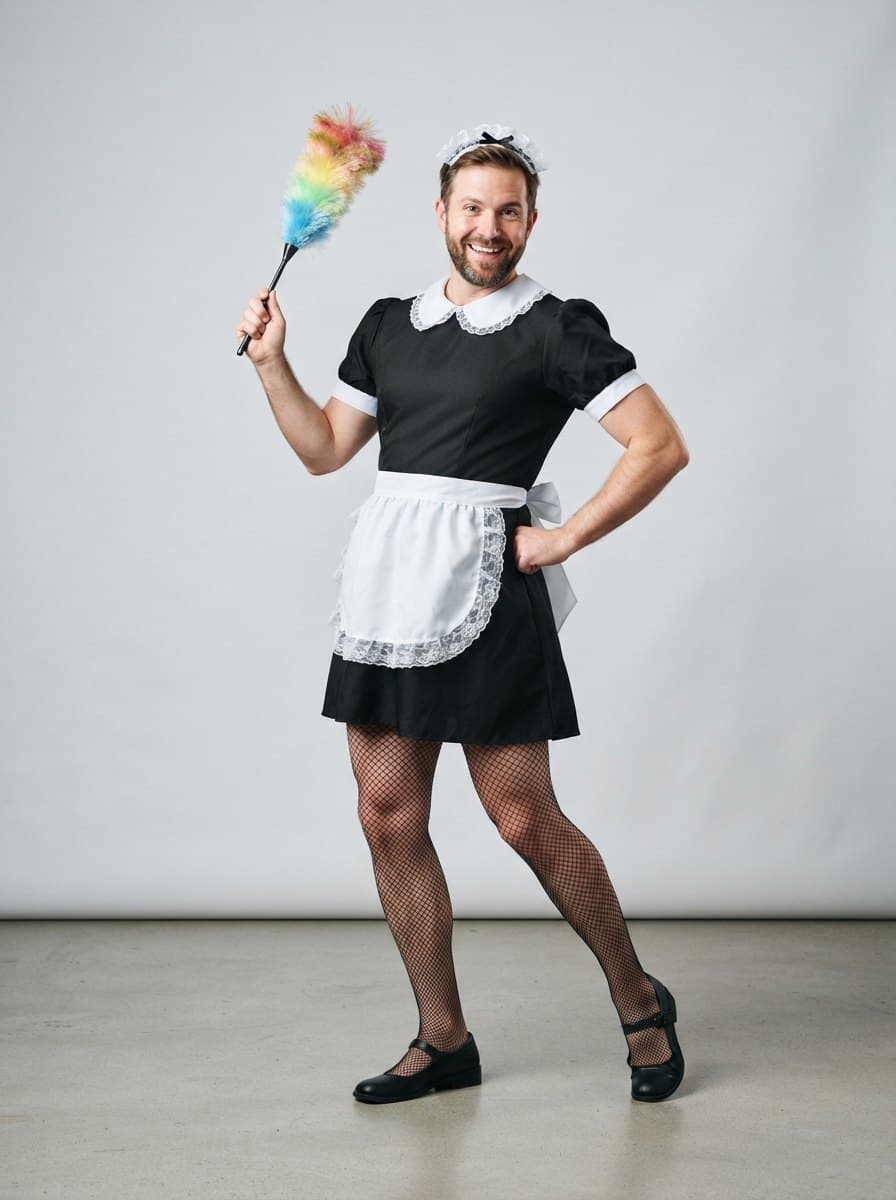 Men's Maid costume — example look