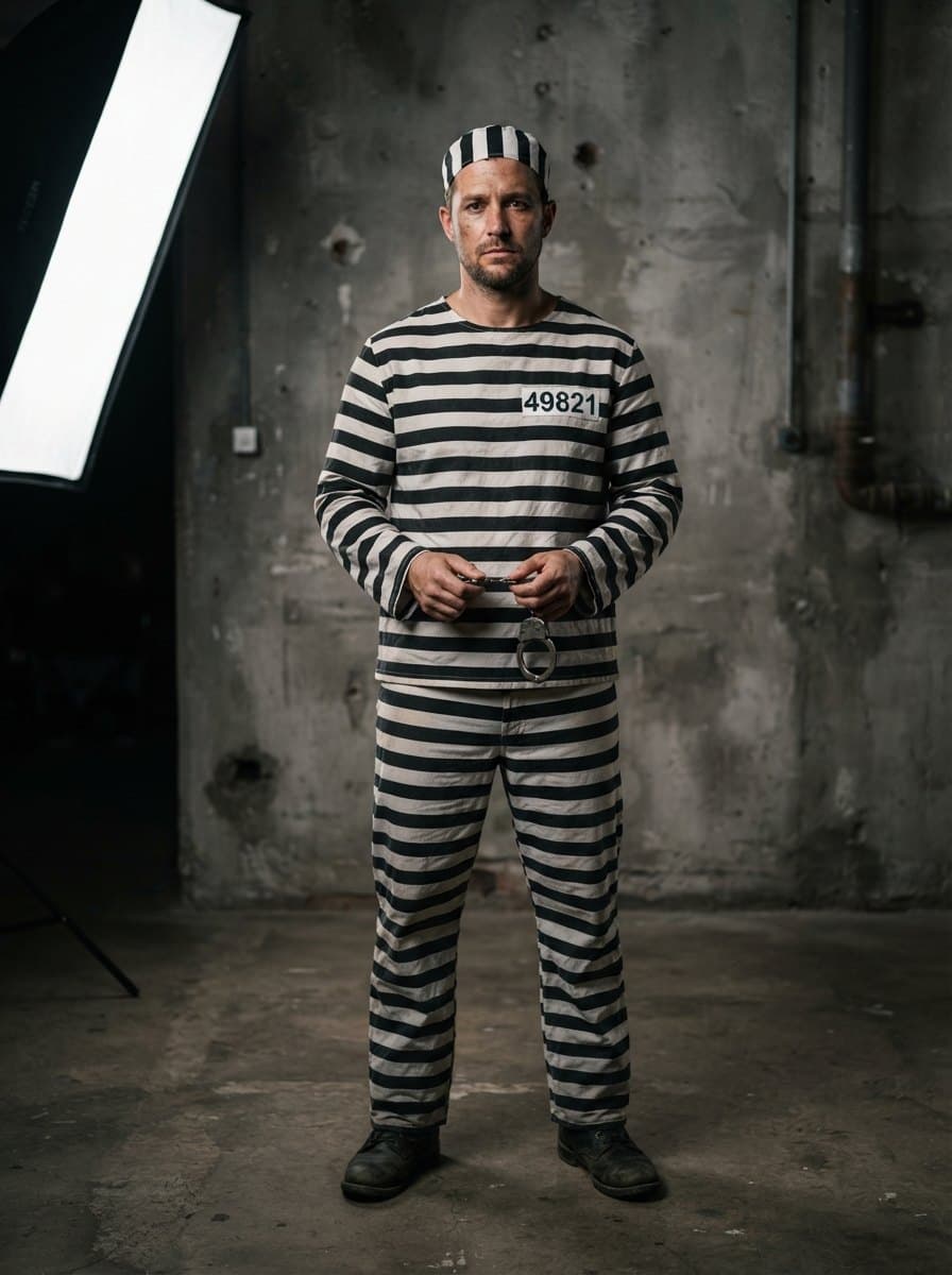 Men's Prisoner costume