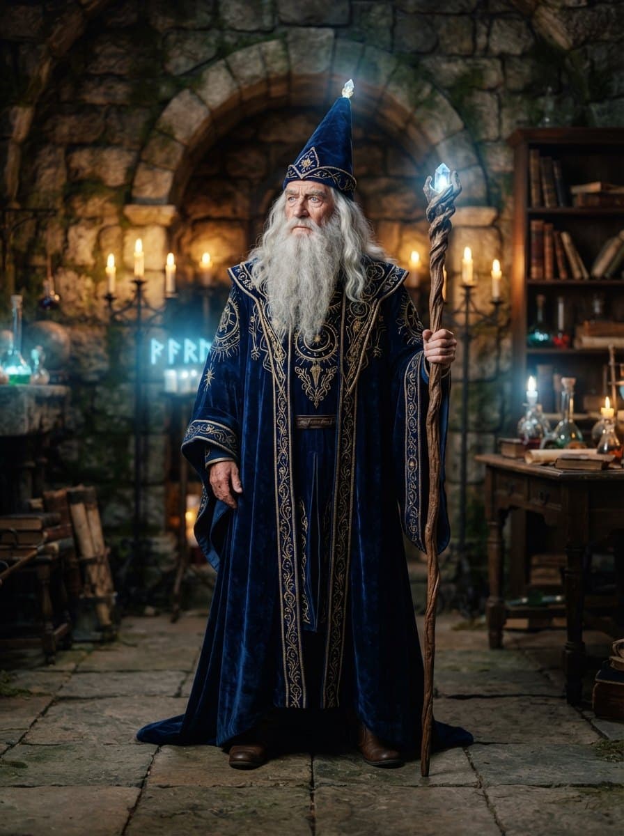 Merlin costume