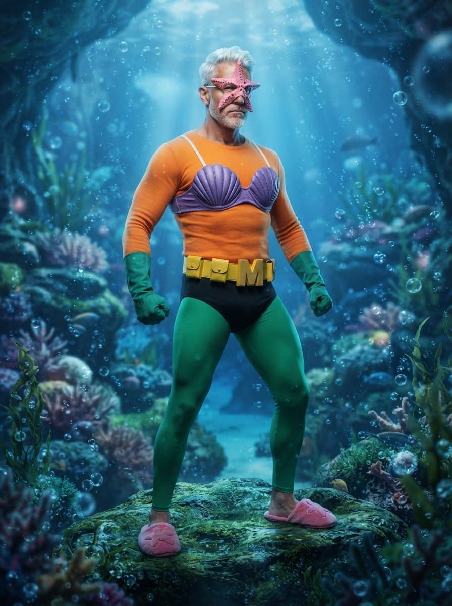 Mermaid Man costume