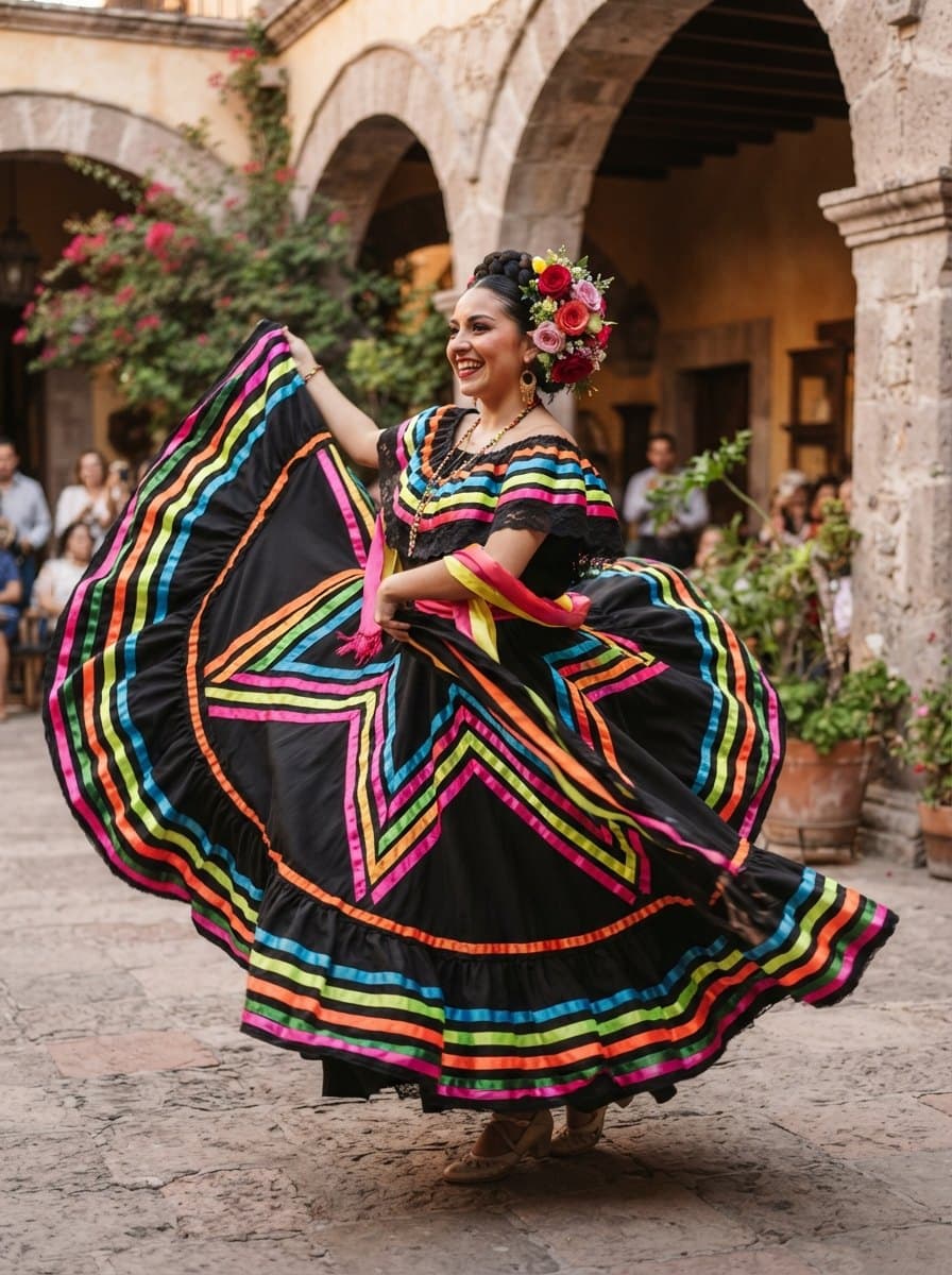 Mexican Folk Dancer costume