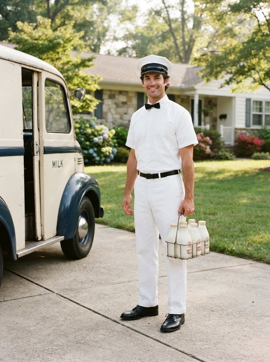 Milkman costume