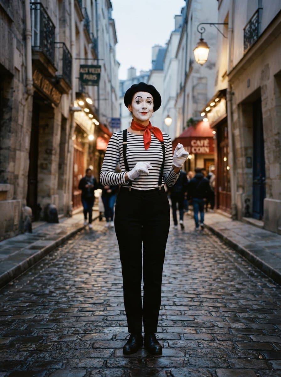 Mime costume