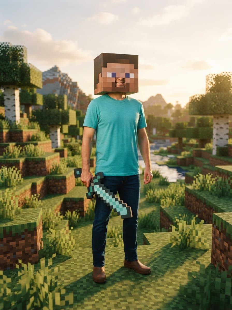Minecraft costume