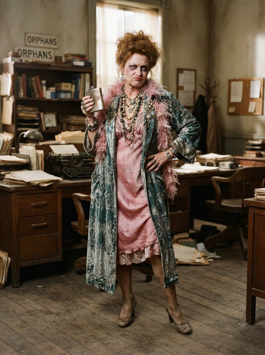 Miss Hannigan costume