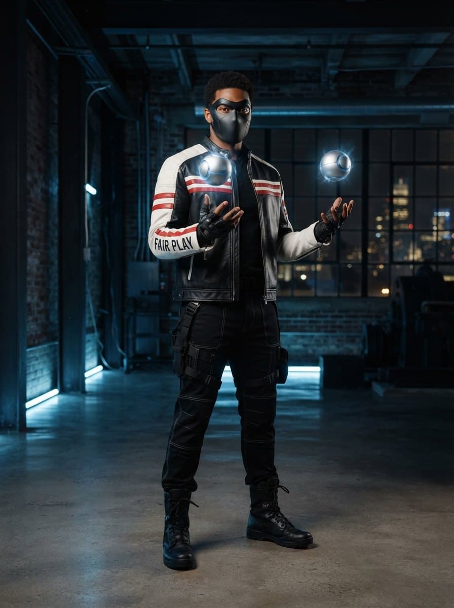 Mister Terrific costume — example look