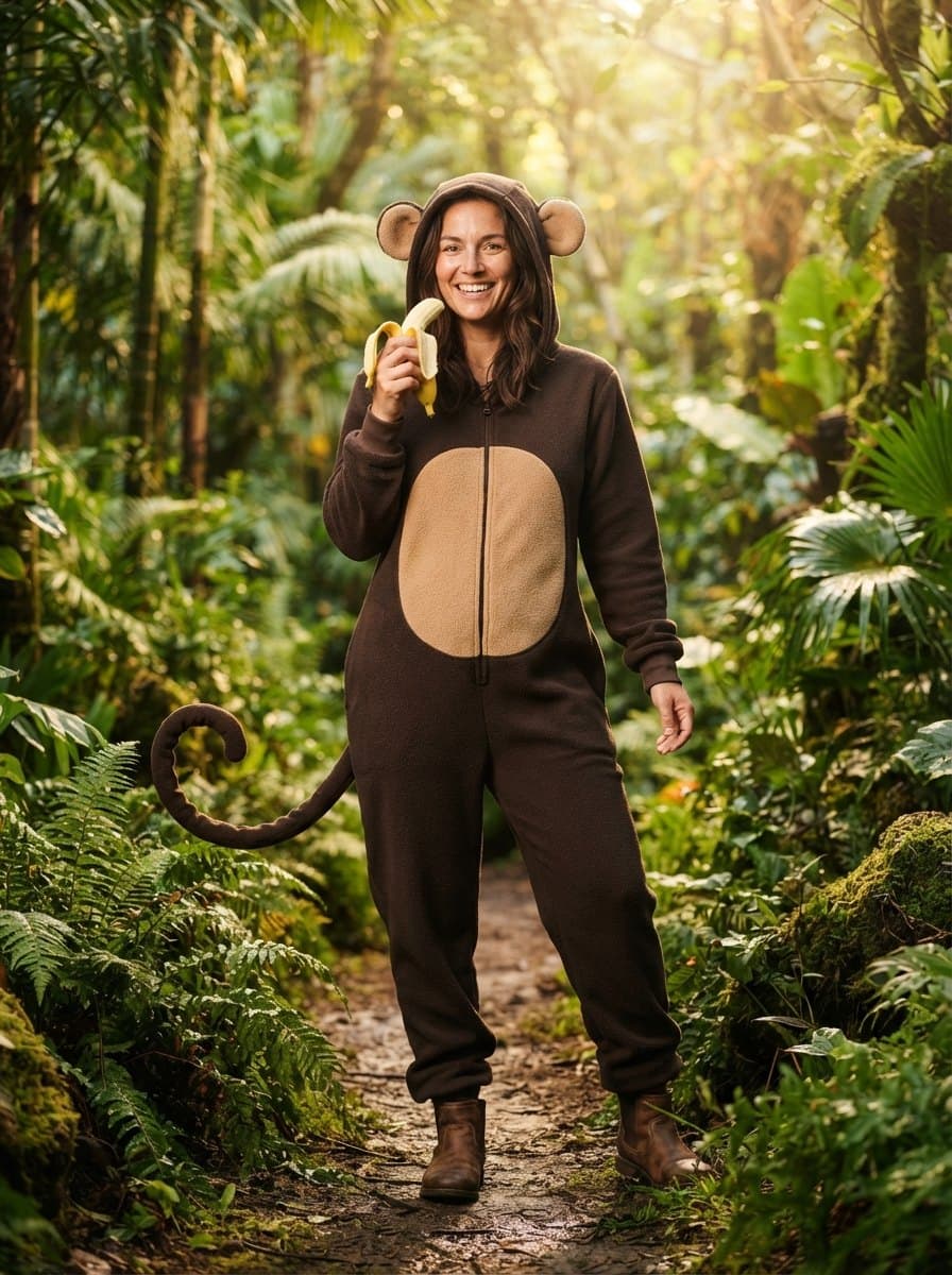 Monkey costume — example look