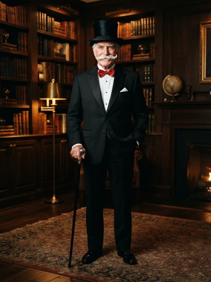 Monopoly costume — example look