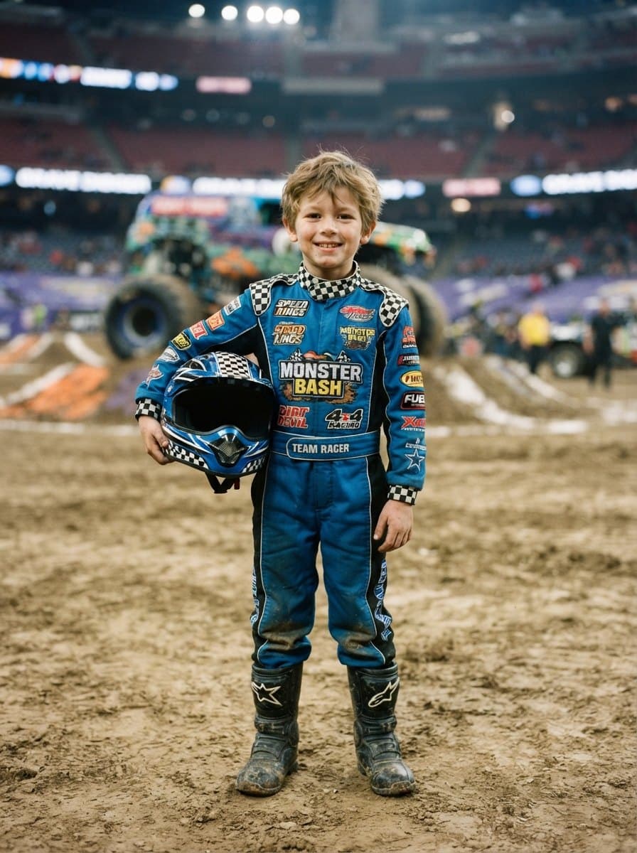 Monster Truck Driver costume