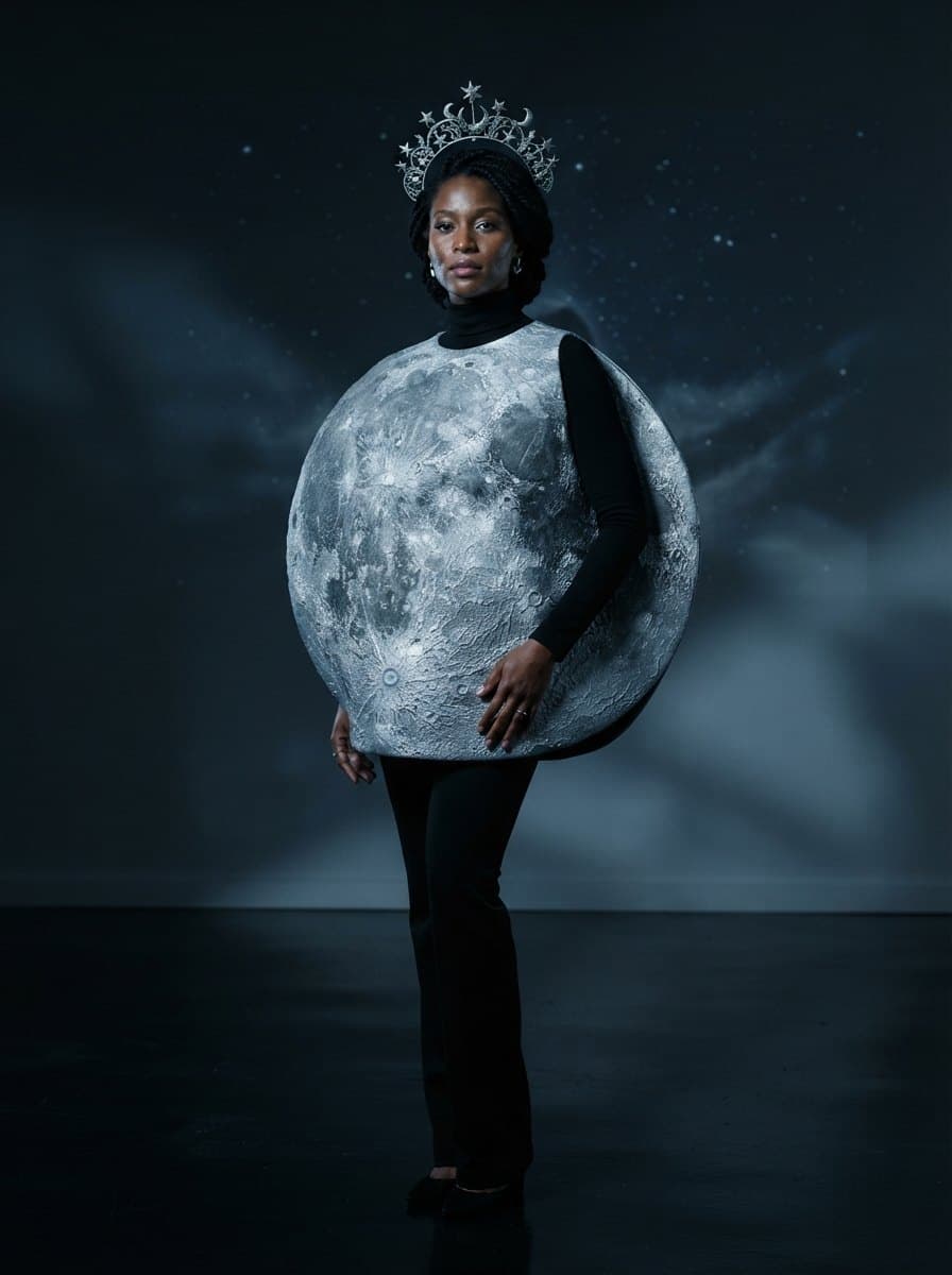Moon costume — example look