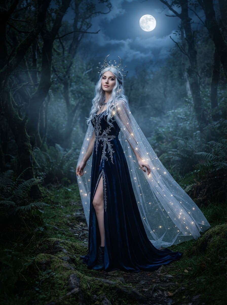Moonlight costume — example look