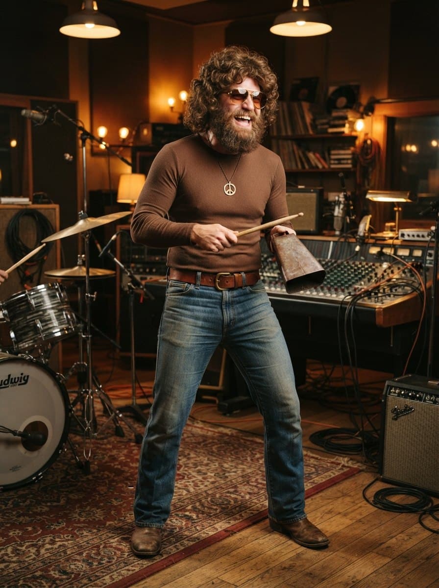 More Cowbell costume — example look