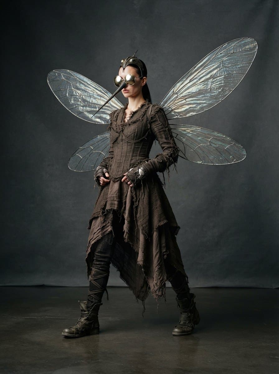 Mosquito costume — example look