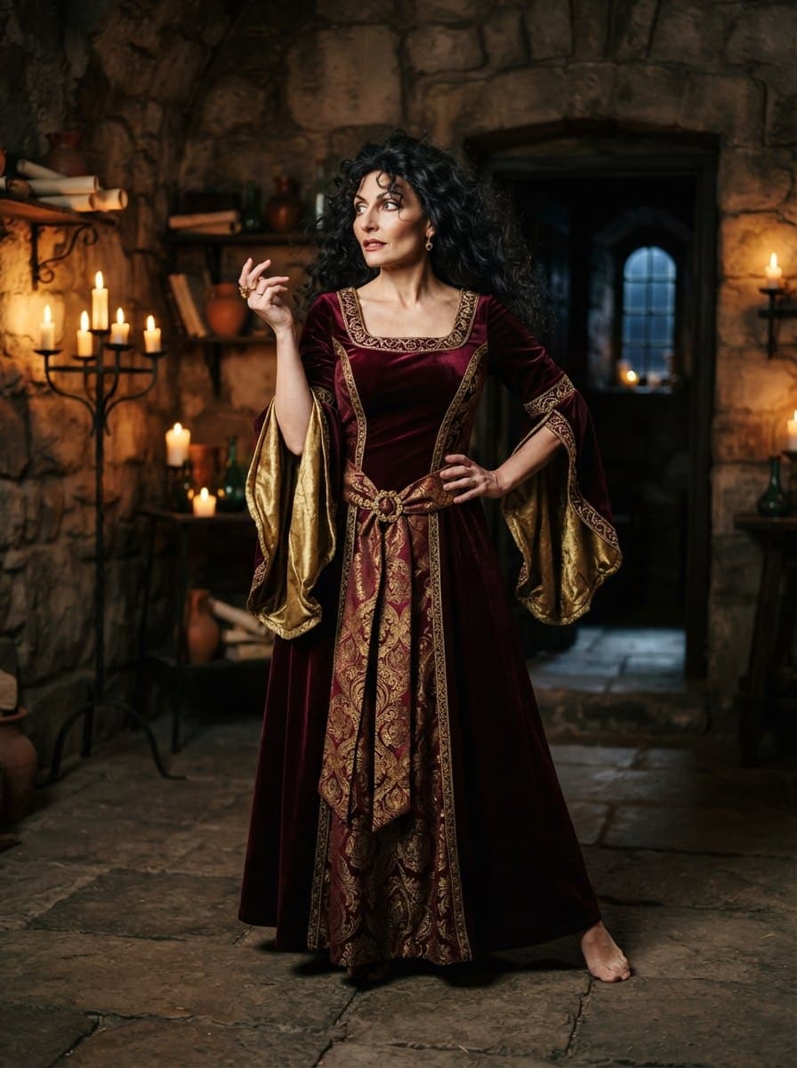 Mother Gothel costume